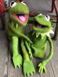 画像9: 70s Vintage FP Muppets Kermit the Frog Puppet doll (B389)