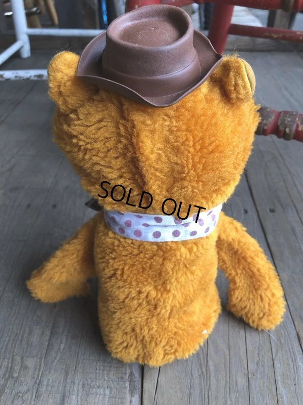 画像4: 70s Vintage FP Muppets Fozzie Bear Puppet doll (B388)