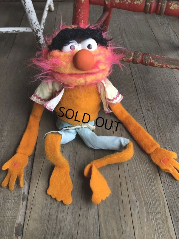 画像1: 70s Vintage FP Muppets Animal Puppet doll (B386)