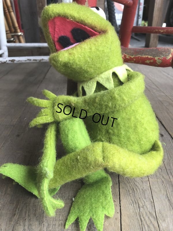 画像7: 【SALE】 70s Vintage FP Muppets Kermit the Frog Plush doll (B390)