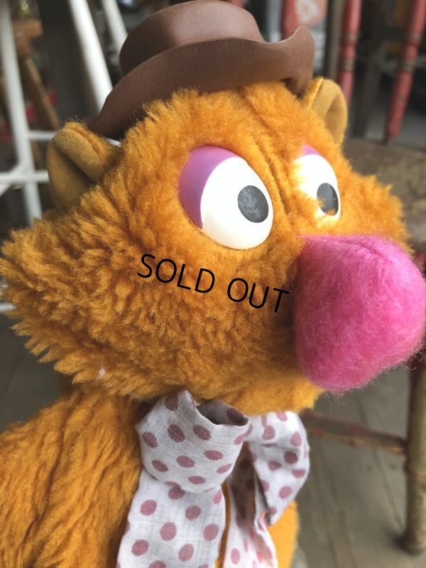 画像8: 70s Vintage FP Muppets Fozzie Bear Puppet doll (B388)