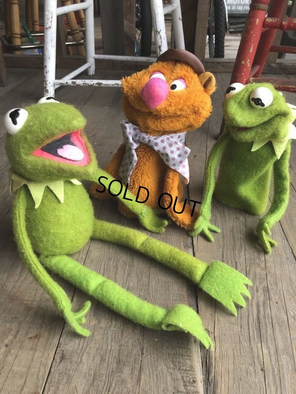 画像12: 70s Vintage FP Muppets Fozzie Bear Puppet doll (B388)
