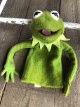 画像8: 70s Vintage FP Muppets Kermit the Frog Puppet doll (B389)