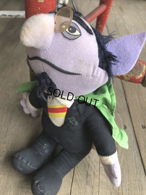 画像7: 70s Vintage Sesame Street Count Talking Plush doll (B391)