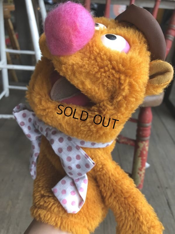 画像6: 70s Vintage FP Muppets Fozzie Bear Puppet doll (B388)