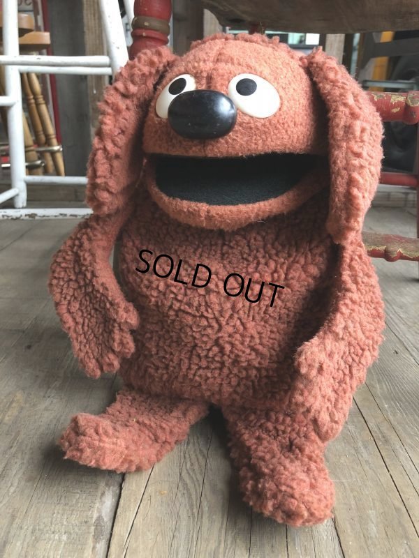 画像2: 70s Vintage FP Muppets Rowlf  Puppet doll (B387)