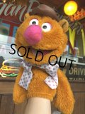 70s Vintage FP Muppets Fozzie Bear Puppet doll (B388)