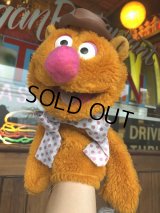 70s Vintage FP Muppets Fozzie Bear Puppet doll (B388)