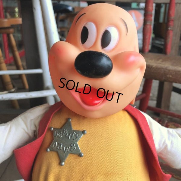 画像9: 60s Vintage IDEAL Terry Toons Deputy Dawg Rubber Face Doll (B355)
