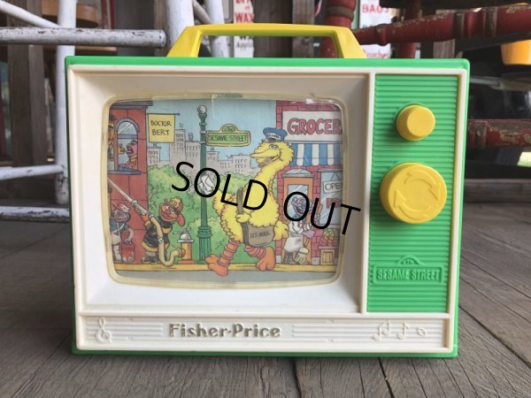 画像2: Vintage Sesame Street FP Music Box TV  (B396)