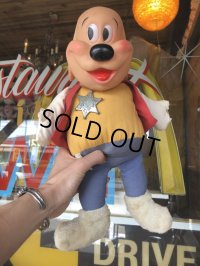 60s Vintage IDEAL Terry Toons Deputy Dawg Rubber Face Doll (B355)