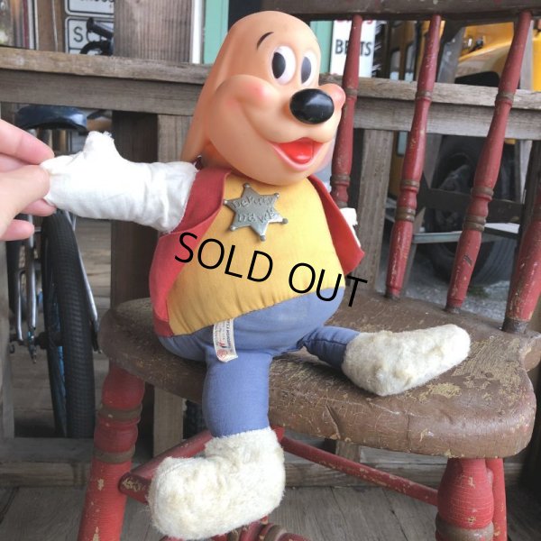 画像10: 60s Vintage IDEAL Terry Toons Deputy Dawg Rubber Face Doll (B355)