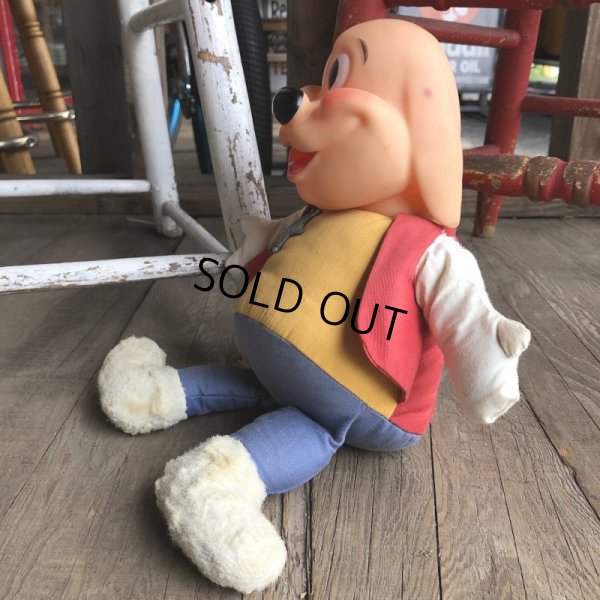 画像3: 60s Vintage IDEAL Terry Toons Deputy Dawg Rubber Face Doll (B355)