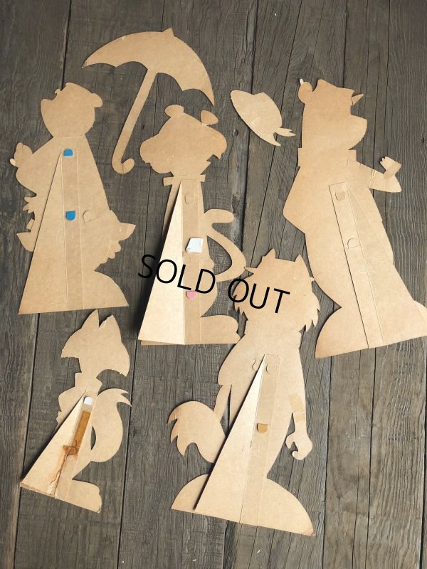 画像14: 60s Vintage HANNA BARBERA Stand up Paper Doll SET (B400)