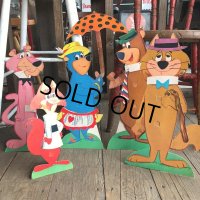60s Vintage HANNA BARBERA Stand up Paper Doll SET (B400)
