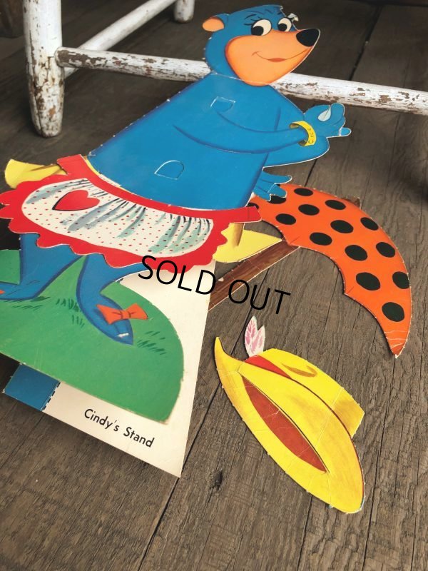 画像5: 60s Vintage HANNA BARBERA Stand up Paper Doll SET (B400)