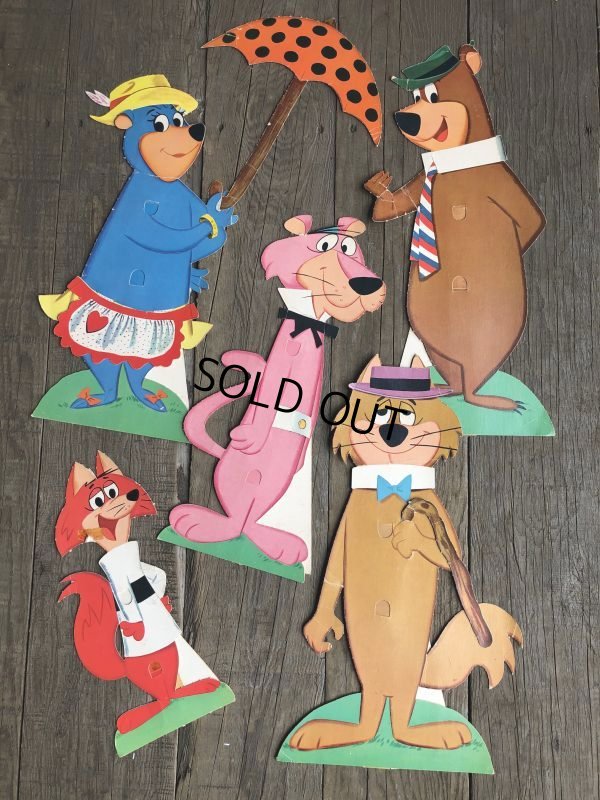 画像15: 60s Vintage HANNA BARBERA Stand up Paper Doll SET (B400)
