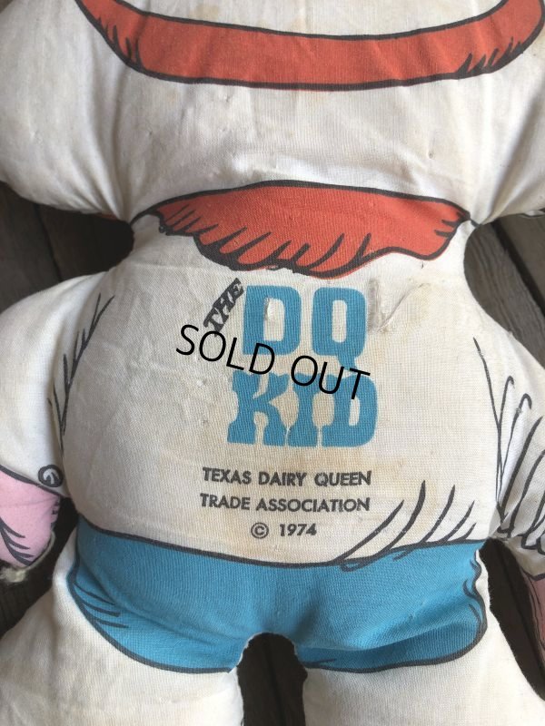 画像7: 70s Vintage Advertising Pillow Doll Dairy Queen THE DQ KID (B121) 