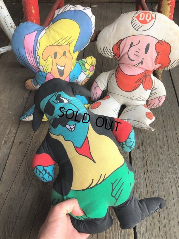 画像8: 70s Vintage Advertising Pillow Doll Dairy Queen Funfighter McDoom(B123) 