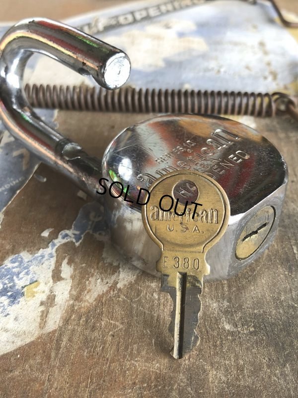 画像6: Vintage American Lock Co Series 10 Hardened Padlock (B404)