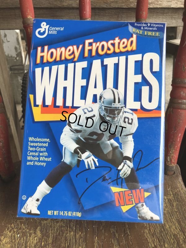 画像1: Vintage Cereal  Box Deion Sanders (B405)