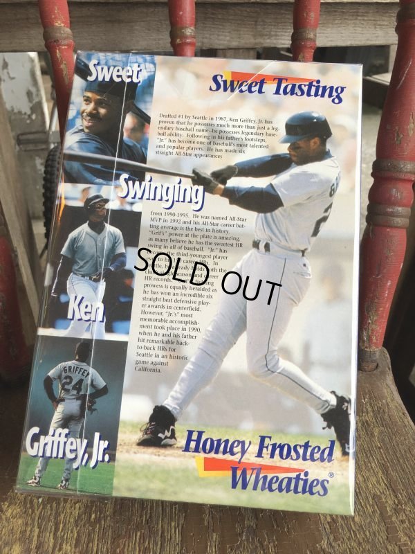 画像2: Vintage Cereal  Box KEN GRIFFEY'S,JR (B404)