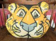画像1: 60s Vintage Esso Exxon Friends Of The Tiger Pillow Cushion (B416) (1)