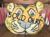 60s Vintage Esso Exxon Friends Of The Tiger Pillow Cushion (B416)
