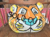 60s Vintage Esso Exxon Friends Of The Tiger Pillow Cushion (B415)
