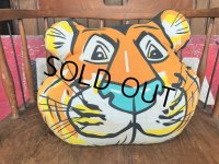 60s Vintage Esso Exxon Friends Of The Tiger Pillow Cushion (B415)