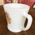 画像3: Vintage Fire King EXXON Esso Tiger D handle Mug (B414)