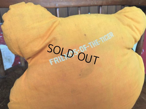 画像3: 60s Vintage Esso Exxon Friends Of The Tiger Pillow Cushion (B416)