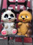 画像13: 70s Vintage Panda Bear Plastic Coin Bank (B417)