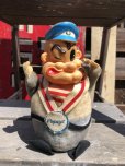 画像1: Vintage Popeye Roly Poly Doll 21cm (B426) (1)