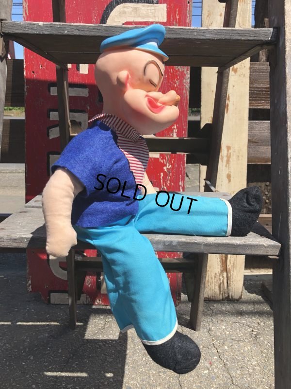 画像2: Vintage Popeye Doll 45cm (B427)