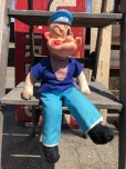 画像1: Vintage Popeye Doll 45cm (B427) (1)