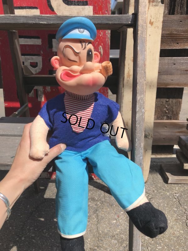 画像7: Vintage Popeye Doll 45cm (B427)