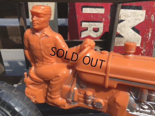画像3: 60s Vintage Empire Tractor Plastic Mold Toy (B431)