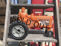 60s Vintage Empire Tractor Plastic Mold Toy (B431)