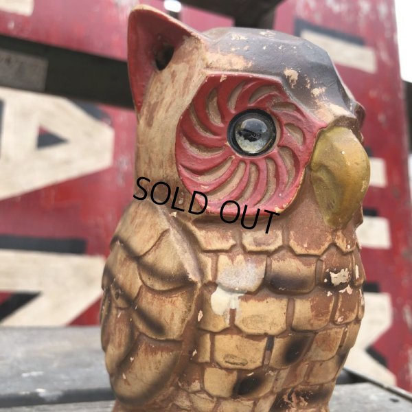 画像9: Vintage Ceramic Owl Candle Holder (B433)