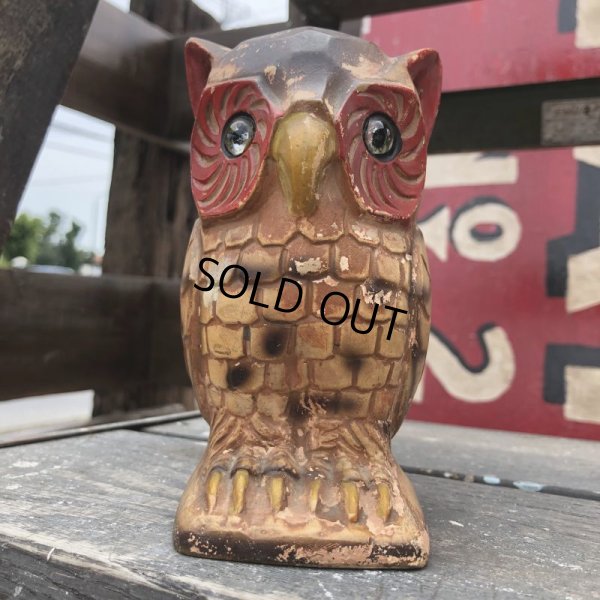 画像6: Vintage Ceramic Owl Candle Holder (B433)