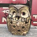 Vintage Ceramic Owl Candle Holder (B434)