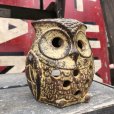 画像3: Vintage Ceramic Owl Candle Holder (B434)