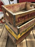 画像10: 70s Vintage Pepsi Wooden Crate (B439)