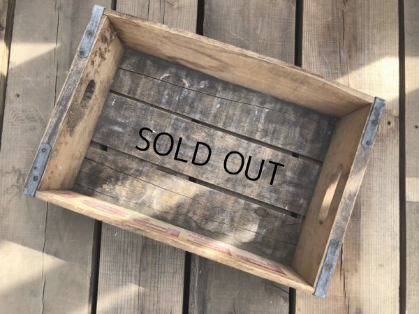 画像6: 70s Vintage Pepsi Wooden Crate (B442)