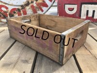 70s Vintage Pepsi Wooden Crate (B442)
