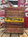 画像9: 70s Vintage Pepsi Wooden Crate (B438)