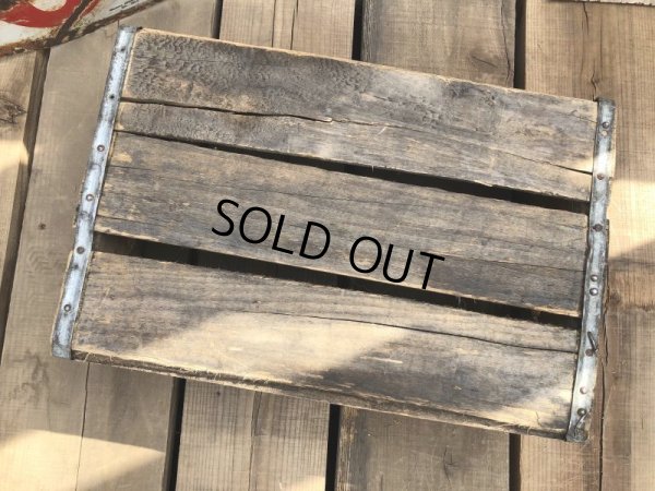 画像7: 70s Vintage Pepsi Wooden Crate (B438)