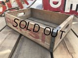 70s Vintage Pepsi Wooden Crate (B441)