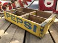 画像1: 70s Vintage Pepsi Wooden Crate (B440) (1)